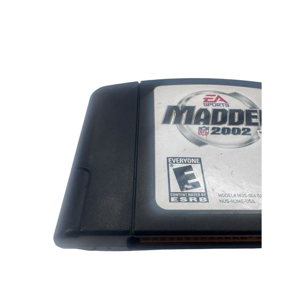 Madden 2002 - Nintendo 64 N64 Authentic OEM Cartridge Only - Fast Shipping